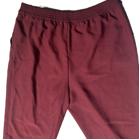 Gap burgundy jogger trouser - size L - Picture 3 of 5